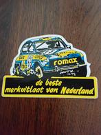 Sticker Romax merkuitlaat,Saab 96 rallyauto, Verzamelen, Ophalen of Verzenden, Zo goed als nieuw
