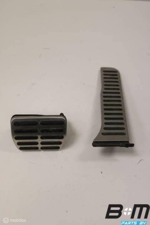 Pedalen set aluminium Audi A3 8P Cabrio S - line 1K0723131, Auto-onderdelen, Interieur en Bekleding, Gebruikt