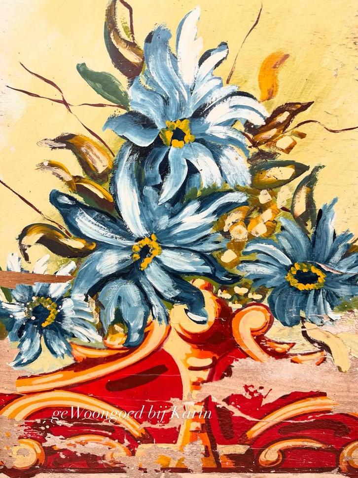 Houten Carrousel Panelen - Handgeschilderd, Antiek en Kunst, Curiosa en Brocante, Ophalen