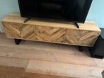 Tv meubel, Ophalen, 100 tot 150 cm, Zo goed als nieuw, Minder dan 100 cm