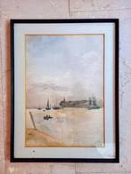 Aquarel George Hendrik Breitner, Ophalen of Verzenden