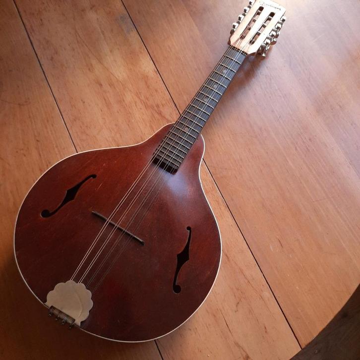 Troubadour Mandoline, Muziek en Instrumenten, Snaarinstrumenten | Mandolines, Gebruikt, Verzenden