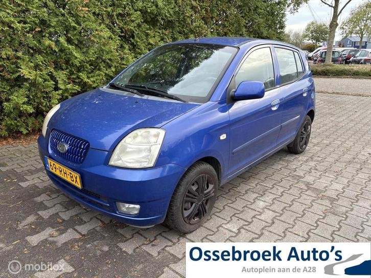 Kia Picanto 1.0 EX Sport Airco 157dkm 2005, Auto's, Kia, Bedrijf, Te koop, Picanto, ABS, Airbags, Airconditioning, Alarm, Centrale vergrendeling