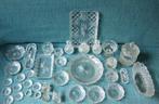 Verzameling antiek kristal en/of fraai geslepen glas, Ophalen of Verzenden
