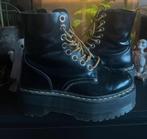 Dr. Martens enkellaars met plateauzool zwart, Zwart, Lage of Enkellaarzen, Ophalen of Verzenden, Dr. Martens