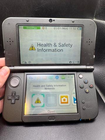 new 3ds xl zwart bovensche scherm IPS beschikbaar voor biedingen