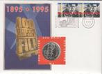 Nederland ECU brief No. 4 100 Jaar Film met mooie penning, Ophalen of Verzenden, Overige materialen, Nederland