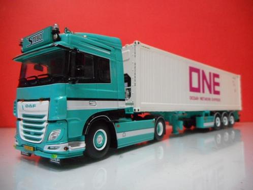 WSI DAF STEBO TRANSPORT 01-4464, Hobby en Vrije tijd, Modelauto's | 1:50, Nieuw, Bus of Vrachtwagen, Wsi, Ophalen of Verzenden