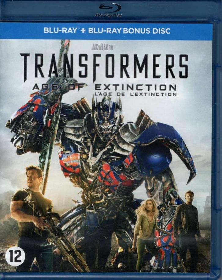 Transformers 4 Age of Extinction (2014) - 2 disc -NL uitgave, Cd's en Dvd's, Blu-ray, Zo goed als nieuw, Verzenden