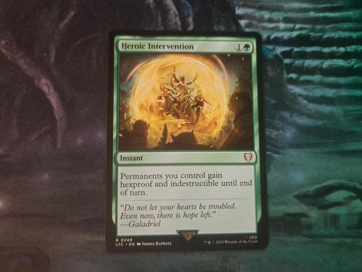 Heroic Intervention, Hobby en Vrije tijd, Verzamelkaartspellen | Magic the Gathering, Zo goed als nieuw, Ophalen of Verzenden