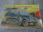 Dragon Sd.Kfz.7 8T late production, Hobby en Vrije tijd, Modelbouw | Auto's en Voertuigen, Overige merken, Tank, 1:32 tot 1:50