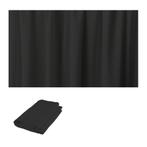 NIEUWE BACKDROP / THEATERDOEK VLAMWEREND ZWART OF WIT 3MX3M, Ophalen of Verzenden, Nieuw, Licht, Kleur