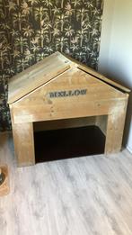 Steigerhouten hondenhok, Dieren en Toebehoren, Hondenhokken, Ophalen, 100 cm of meer, Hondenhok, 110 cm of meer