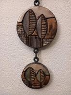 Wanddecoratie keramiek Ruscha 4 wandborden aan ketting., Ruscha Germany, Ophalen of Verzenden, Zo goed als nieuw, Nvt