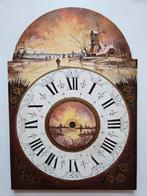 Friese Staartklok Wijzerplaat Vroeg 20e Eeuw, Handgeschilde, Antiek en Kunst, Antiek | Klokken, Ophalen of Verzenden