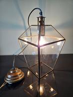Light en Living Senderholm hanglamp helder glas / hallamp, Ophalen of Verzenden, Gebruikt, Glas, Minder dan 50 cm
