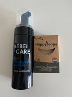 Happy Soaps shaving bar + Rebel Care facewash, Nieuw, Gehele gezicht, Ophalen of Verzenden, Reiniging