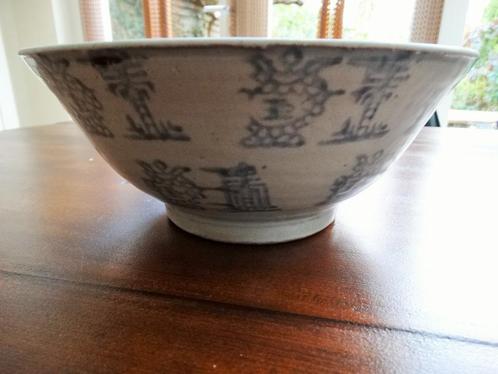 China celadon gres porseleinen schaal grote kom, Chinees, Antiek en Kunst, Antiek | Porselein, Ophalen of Verzenden