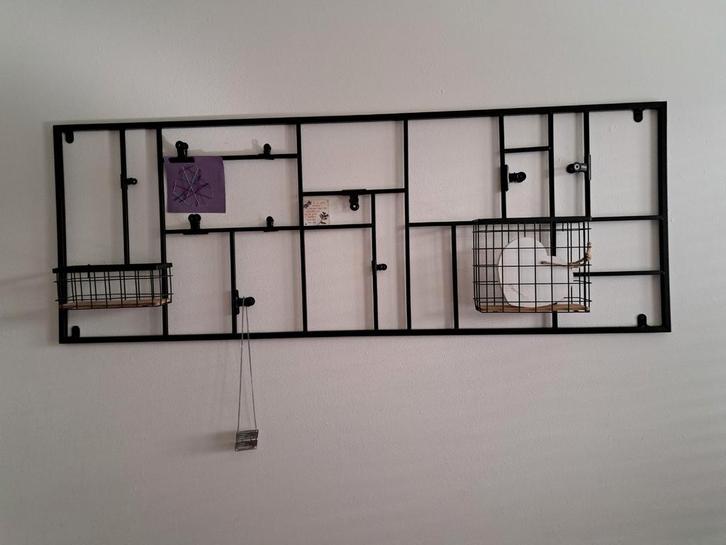 Groot Wandrek met Knijpers, Huis en Inrichting, Woonaccessoires | Wanddecoraties, Zo goed als nieuw, Ophalen