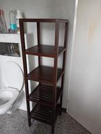 Houten kast of rek met vijf planken, Ophalen, Gebruikt