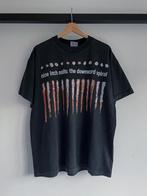 Vintage 1994 Nine Inch Nails The Downward Spiral Tee, Kleding | Heren, T-shirts, Zwart, Ophalen of Verzenden, Zo goed als nieuw