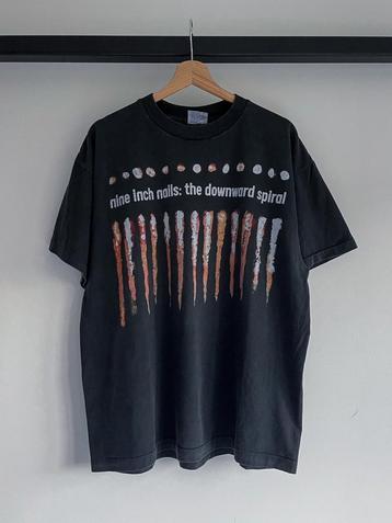 Vintage 1994 Nine Inch Nails The Downward Spiral Tee beschikbaar voor biedingen