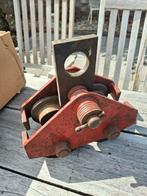 Loopkat met Yale takel, Doe-het-zelf en Verbouw, Lieren en Takels, Ophalen of Verzenden, Gebruikt