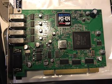Motu PCI 424 Audio Card with Cuemix DSP for Motu Audio
