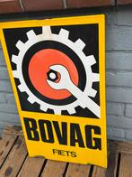 Vintage Bovag Fiets Emaille Reclamebord, Ophalen of Verzenden
