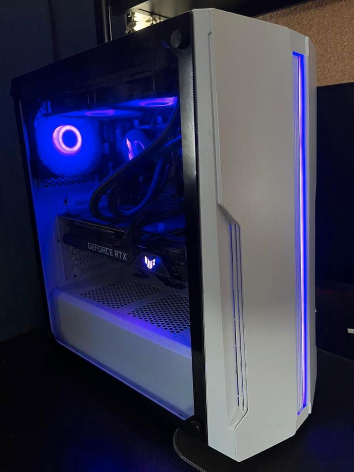Gaming PC RTX 3070TI, Ryzen 5 5600X, 16GB RAM, Computers en Software, Desktop Pc's, Zo goed als nieuw, 3 tot 4 Ghz, HDD, SSD, 16 GB