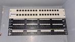 CAT5e 24-voudige UTP/RJ45 19 inch patchpanelen  #150, Ophalen of Verzenden, Gebruikt