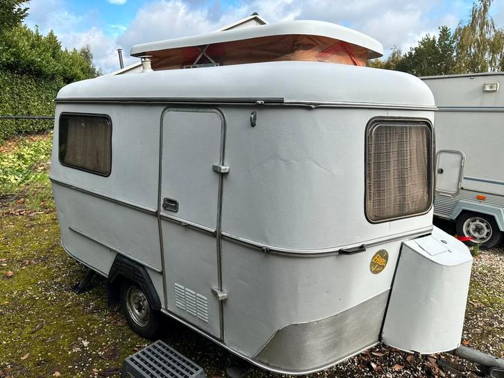 Caravan Eriba Pan Familia - Hefdak! Voortent + luifel! Retro, Caravans en Kamperen, Caravans, Bedrijf, tot en met 3, 500 - 750 kg