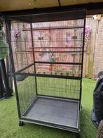 Kamervoliere,  binnenvoliere,  grote kooi, grote vogelkooi, Dieren en Toebehoren, Ophalen, Hout, Vogelkooi