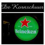 Heineken Bier dubbelzijdige lichtbak ø 51 cm (FH6007), Verzamelen, Biermerken, Ophalen, Zo goed als nieuw, Reclamebord, Plaat of Schild