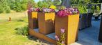 Bloembakken plantenbakken cortenstaal, Tuin en Terras, Ophalen, Nieuw, Metaal