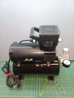 Airbrush Compressor - low noise, Doe-het-zelf en Verbouw, Compressors, Mobiel, Gebruikt, Ophalen of Verzenden, Minder dan 200 liter/min