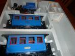 LGB Blaue Zug Blauwe trein Jubileums uitgave 100 Jahre set, Hobby en Vrije tijd, Gelijkstroom, Ophalen of Verzenden, LGB, Gebruikt