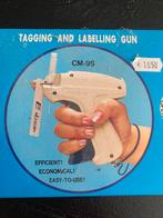 Taguing and laelling Gun, label pistool, Ophalen of Verzenden, Zo goed als nieuw