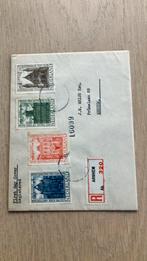 Voorloper FDC zomerzegels 1948 aangetekend Arnhem 17 juni, Postzegels en Munten, Brieven en Enveloppen | Nederland, Envelop, Ophalen of Verzenden