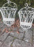Set van twee Muur Plantenbakken Bloembakken Brocant, Kunststof, Minder dan 30 cm, Minder dan 60 cm, Nieuw