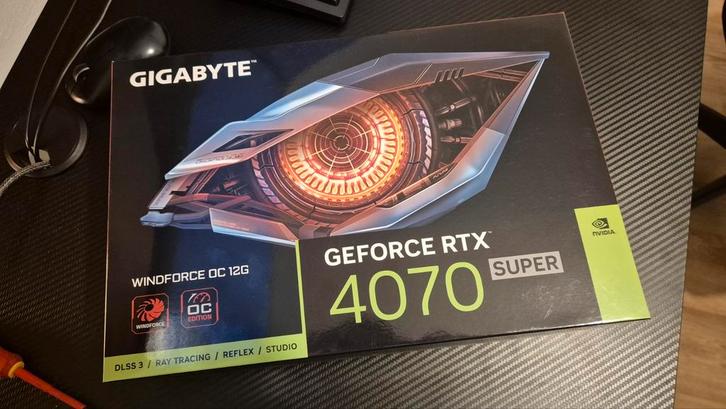Gigabyte GeForce RTX 4070 Super 12G Windforce OC, Computers en Software, Videokaarten, Zo goed als nieuw, Nvidia, PCI-Express 4.0