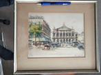 aquarel ch blondin, Antiek en Kunst, Kunst | Schilderijen | Klassiek, Ophalen of Verzenden