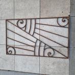 leuk art deco, zeer decoratief metalen hekje, sierhek, Tuin en Terras, Ophalen, Gebruikt, IJzer, Sierhekwerk