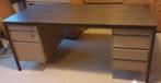 Stalen buro Ahrend €75 met 2 x 3 lades (foto afwijkend), Huis en Inrichting, Bureaus, Ophalen, Gebruikt
