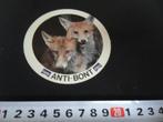 sticker catty flora ANTI-BONT vos, Verzamelen, Ophalen, Zo goed als nieuw