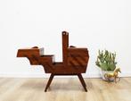 Houten vintage naaikist. Retro Mid Century Sewing box., Ophalen, O, O, Overige typen