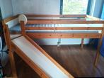 Ikea VRADAL kinderbedje met glijbaan, Ophalen, 90 cm, Eenpersoons, Minder dan 160 cm