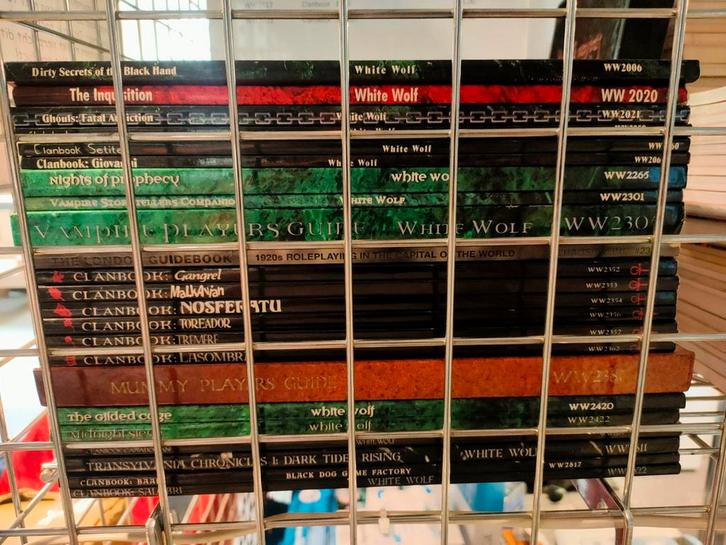 White Wolf - Rpg - verzameling, Boeken, Overige Boeken, Zo goed als nieuw, Ophalen of Verzenden