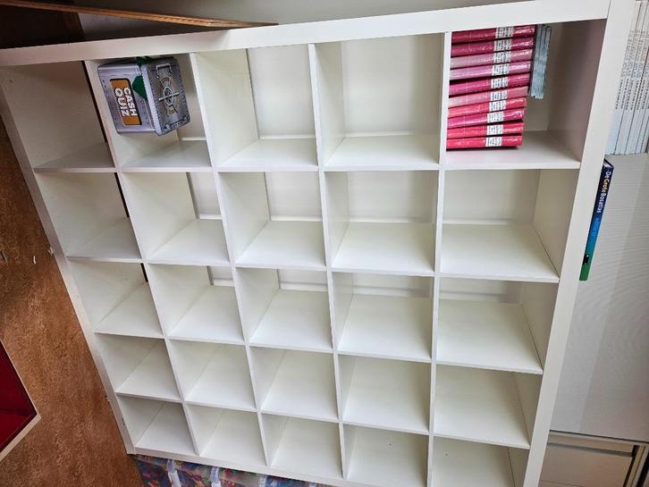 kast 25 vaks ikea vakkenkast wit, Huis en Inrichting, Kasten | Ladekasten, Gebruikt, Minder dan 100 cm, 150 tot 200 cm, 25 tot 50 cm