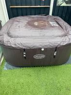 Lay-Z-Spa Maldives HydroJet Pro - 201x201  7persoonscm, Tuin en Terras, Ophalen, Gebruikt, Afdekzeil, Opblaasbaar